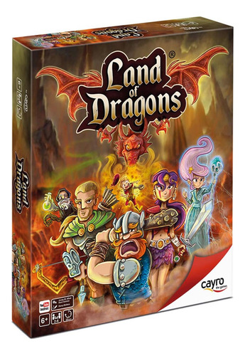 Cayro Juego De Mesa Land Of Dragons