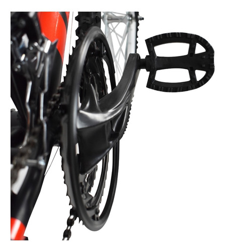 Imagen 5 de 6 de Mountain bike Monk Starbike Reflex 2020 R26 18v frenos v-brakes color negro/rojo