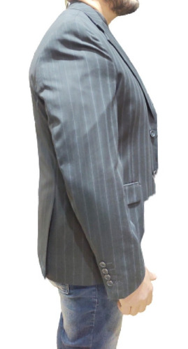 Imagen 3 de 9 de Ambo Saco Y Pantalon Rayado Maxima Calidad Clasico Vintage!!