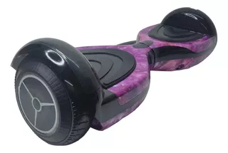 Hoverboard Skate Elétrico Smart Balance Led Scooter Cores Cor Galáxia-roxo
