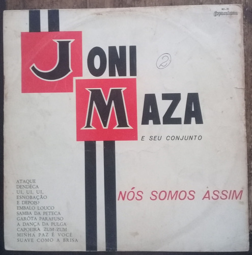 Lp Vinil (g+) Joni Maza Nós Somos Assim Ed 1966 Clp-11491