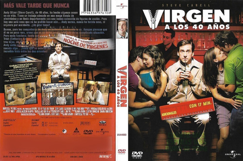 Virgen A Los 40 Dvd Steve Carell Seth Rogen Paul Rudd