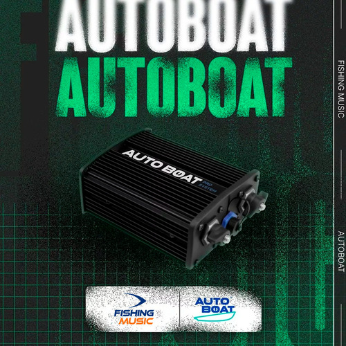 Sistema Autoboat Com Controle Sem Fio Para Motor Elétrico
