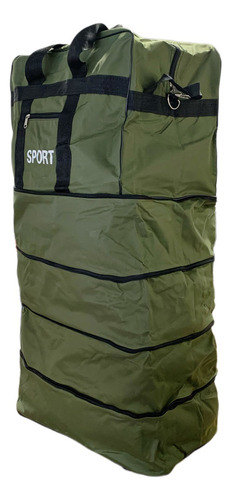 Bolso Plegable 4 Niveles Con Ruedas Colores 140l Circuit