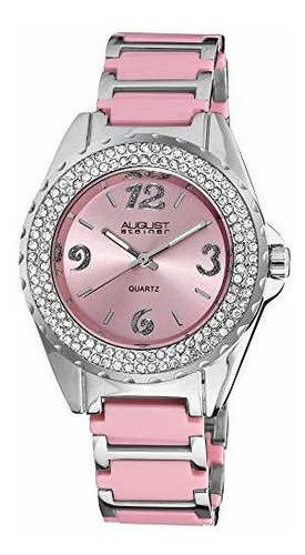 August Steiner As8036 - Reloj De Pulsera Para Mujer, Cristal