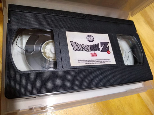 Dragon Ball Z. Las Películas. Fusión - Vhs - U