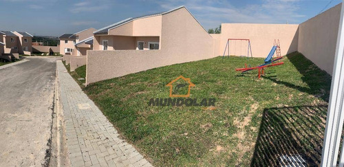 Imagem 12 de 30 de Casas/ Sobrados Em Condomínio E Casas Frente Para Rua Bairro Costeira Em Araucária - Ca1451