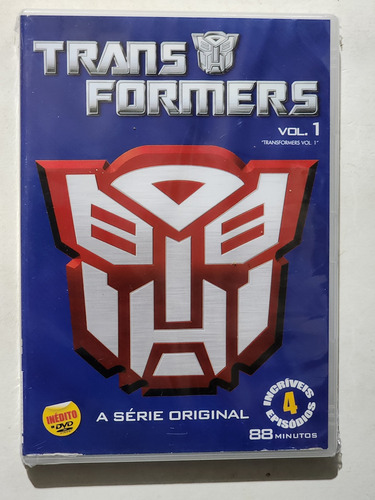Dvd  Serie Transformes Volume 1 Original Lacrado
