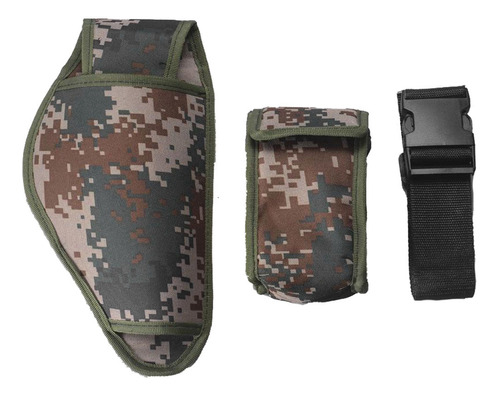 Conjunto De 3 Peças De Bolsa De Ferramentas De Camuflagem, T