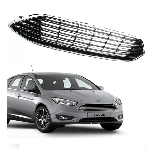 Parrilla Superior Ford Focus 3 ||| 2015 Al 2019 Cromada C