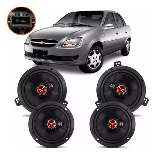 Kit Falante Foxer Corsa Sedan Wagon S10 - 6 Pol 240w Kf.051