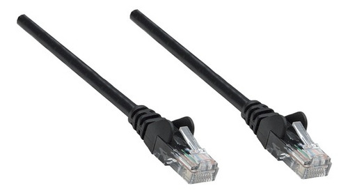 Cable De Red Patch Cat6a Rj45 3.0m Sftp Blindado Negro