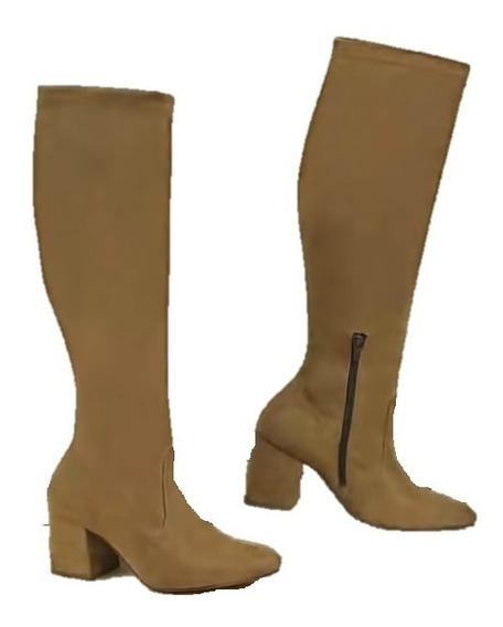 Botas Color Altas Calzado Tacon Largas Ugg Mujer CafeSin qzMLUGSVp
