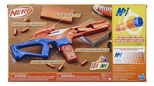 Nerf Series Pinpoint Con Mira De Precision Con 18 Dardos