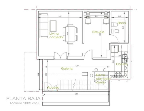 Imagen 23 de 24 de Ph Totalmente Reciclado Con Terraza Propia