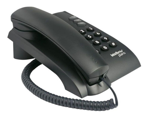 Aparelho De Telefone Fixo Com Fio Preto Ou Branco - Barato