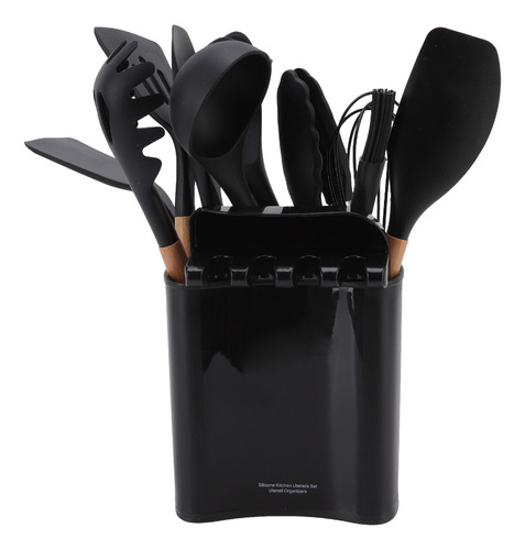 Utensilios De Cocina Para Acampar Con Mango De Madera Resist