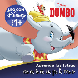 Libro Dumbo Aprende Las Letras Leo Con Disney Nivel 1+ A E I