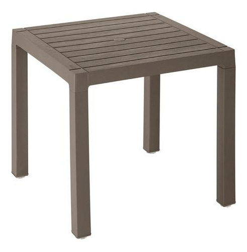 Mesa De Jardín Cuadrada Rimax Baru 75x75cm Súper Oferta