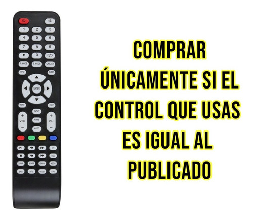 Imagen 2 de 10 de Control Ghia Quaroni Modelo Q43dfhds8-q Smart Tv