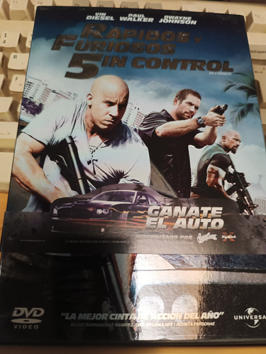 Dvd Película Rápidos Y Furiosos Sin Control