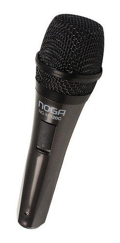 Imagen 1 de 5 de Microfono Dinamico Karaoke Noga Ng-mi120c Unidireccional Xlr 6.5mm 3.5mm Gtia Oficial