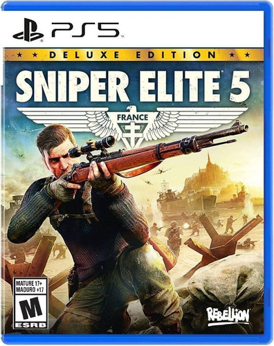 Sniper Elite 5  Deluxe Edition Rebellion PS5 Físico