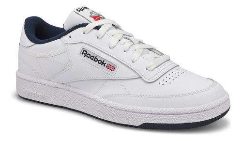 Tenis Reebok C Club 85 Blanco Negro 100% Original