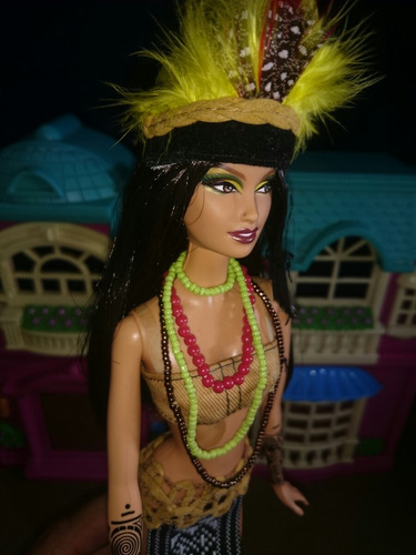 Barbie Índia Amazonas Dolls Of The World 2009