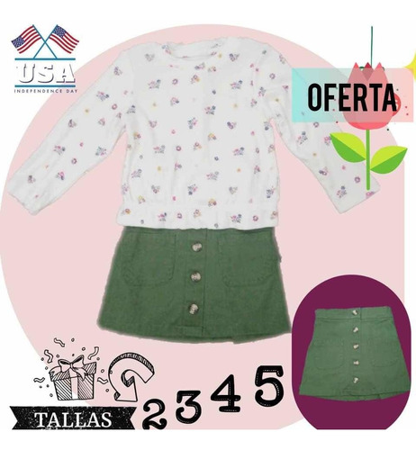 Conjunto Suéter Y Falda Importados