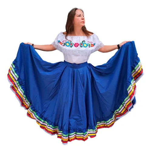 Vestido pollera hotsell