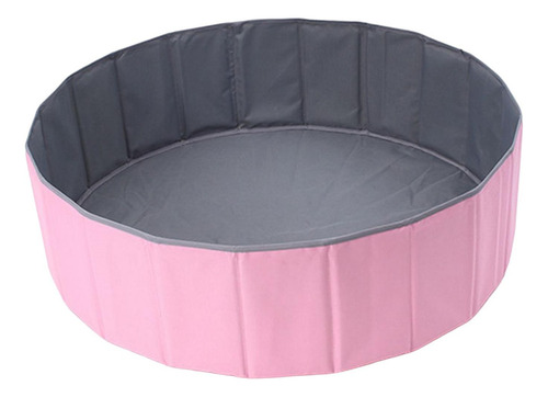 Nuevo Piscina De Bolas Ocean Plegable Rosa 100cm X H30cm