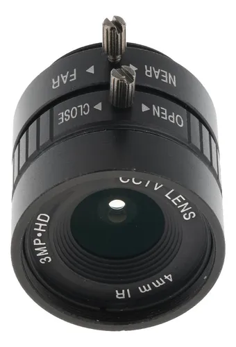 R 1/2 '' 4 Mm F / 1.2 3mp Mount Lente Infrarrojo Para Cámara