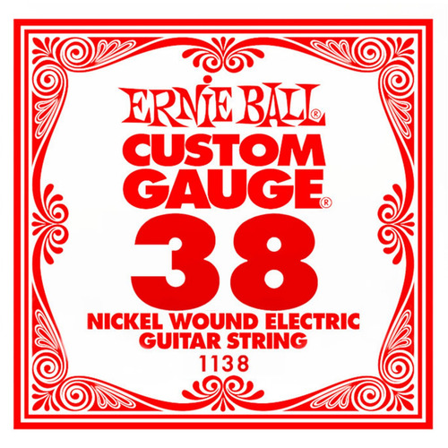 Cuerda Suelta Ernie Ball 038 Nickel Wound Guitarra Electrica