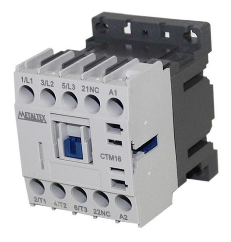 Mini Contator Ctm16-h5-301 15a 220vca 1nf Metaltex
