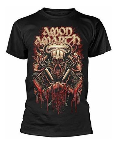 Camiseta Amon Amarth 'fight' (negro)