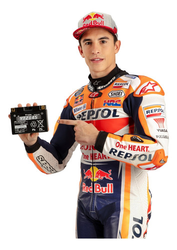 Imagen 2 de 8 de Bateria Moto Yuasa Yt7a Compatible Con Ytx7l-bs Yuasa