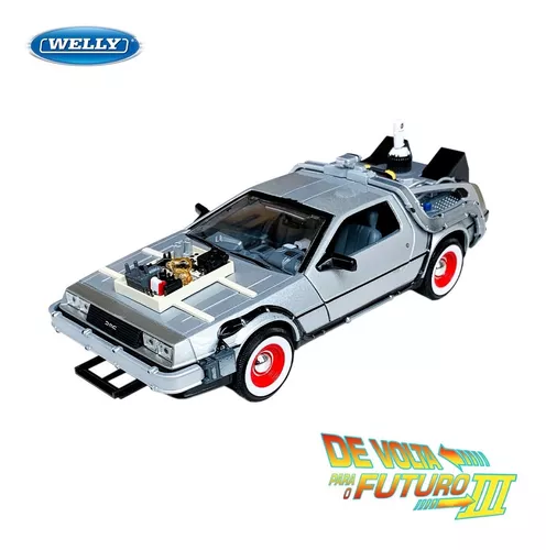 CARRINHO CALIFORNIA TOYS CARRO DE VOLTA PARA O FUTURO 3 ESCALA 1