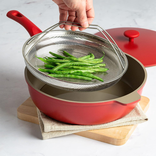 Cesta Para Cocinar Al Vapor Todo En Uno Goodful, Acero In...