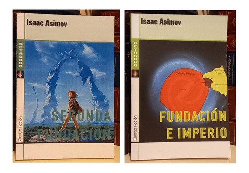 Lote X2 Isaac Asimov Segunda Fundación E Imperio - Octaedro