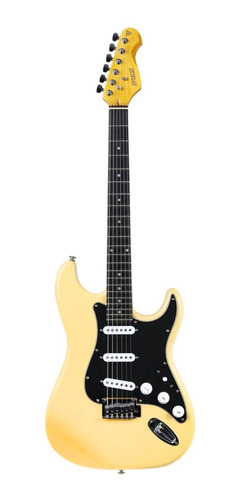 Imagem 1 de 9 de Guitarra Phx Strato St 1pr Premium Creme