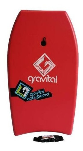 Bodyboard Gravital De 37  Rojo Y Azul