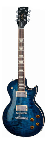 Guitarra eléctrica Gibson Les Paul Standard de arce/caoba 2018 cobalt burst brillante con diapasón de palo de rosa