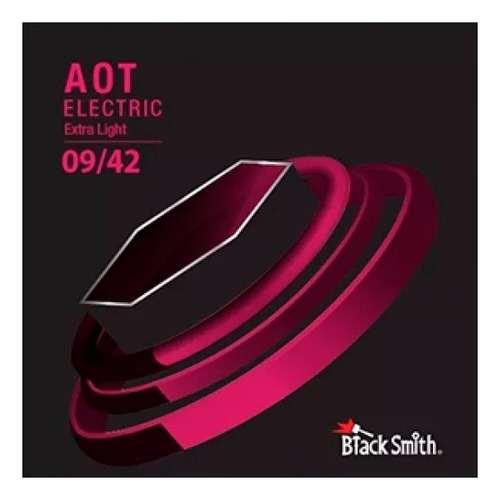 Encordado Guitarra Electrica Cuerdas 09 Blacksmith Aaot0942