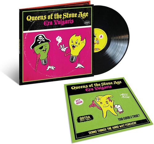 Queens Of The Stone Age Lp Era Vulgaris Lacrado Disco Vinil