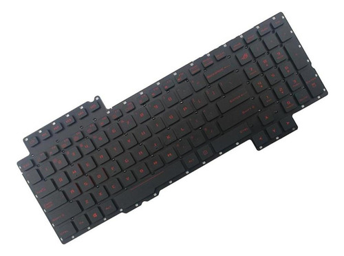 Para Rog G752 G752v Pc Teclado De Diseño Inglés