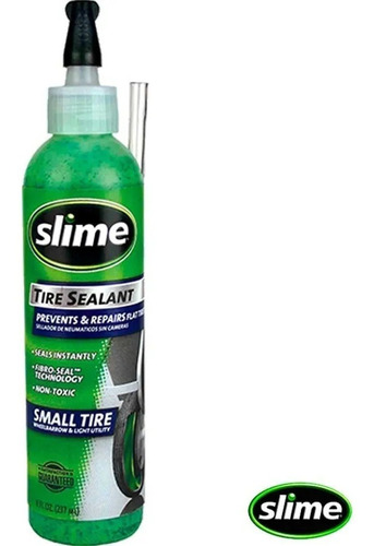 Slime 8 Oz Sin Camara Sellador Infla Y Repara Pinchadura Rpm
