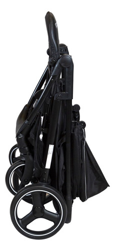 Coche De Paseo Duck Olaf Negro Plegable Con Una Mano