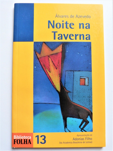 Livro: Noite Na Taverna Álvares De Azevedo Biblioteca Folha