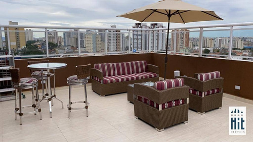 Imagem 4 de 23 de Cobertura À Venda, 200 M² Por R$ 2.000.000,00 - Vila Gumercindo - São Paulo/sp - Co0133